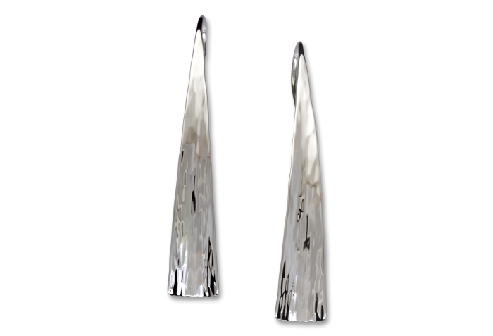 Waterfall Earrings Sterling Silver, medium