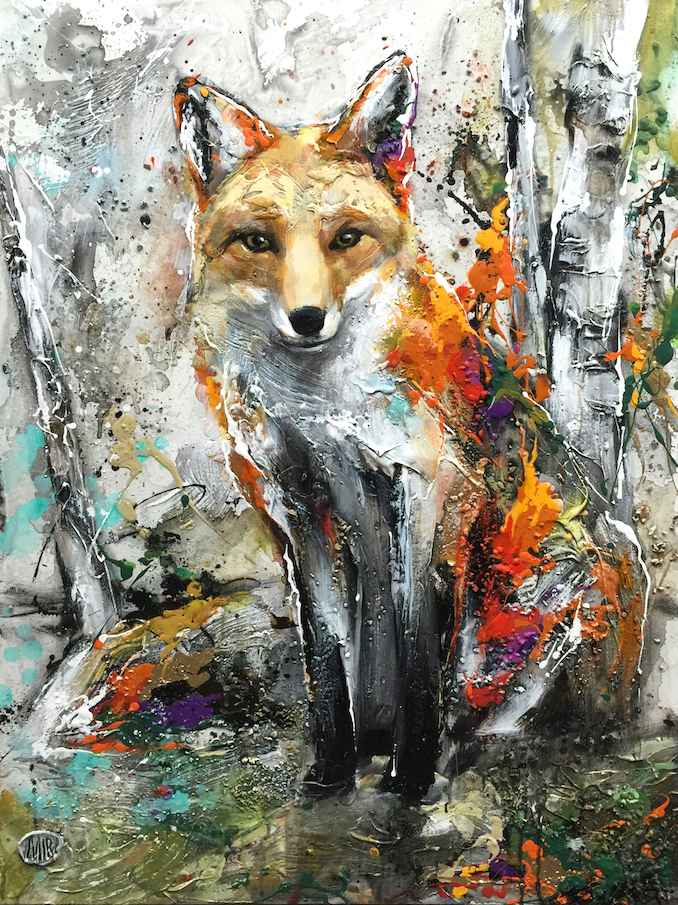 Noble Fox by  Miri Rozenvain - Masterpiece Online