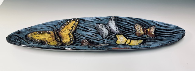 Image of Butterfly Tray by Nancy Briggs