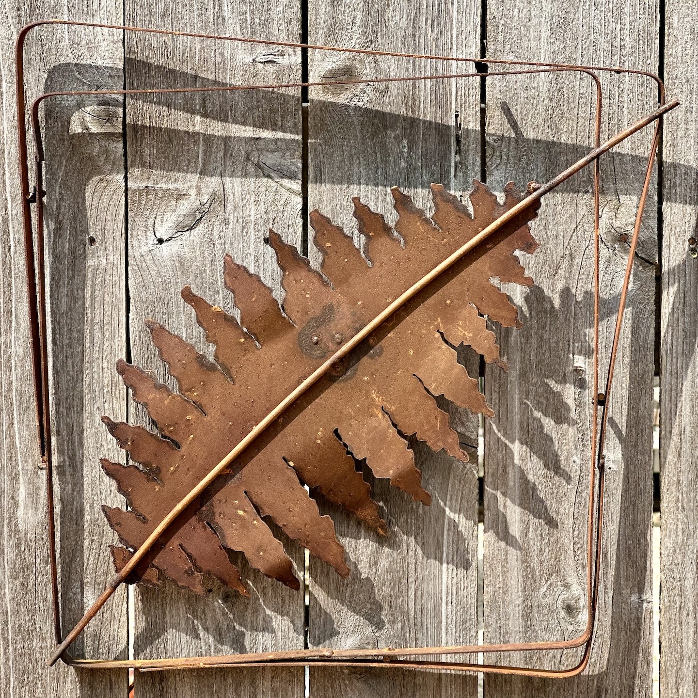Image of Leaf Frame, Fern, Large by Heather and John Zondervan