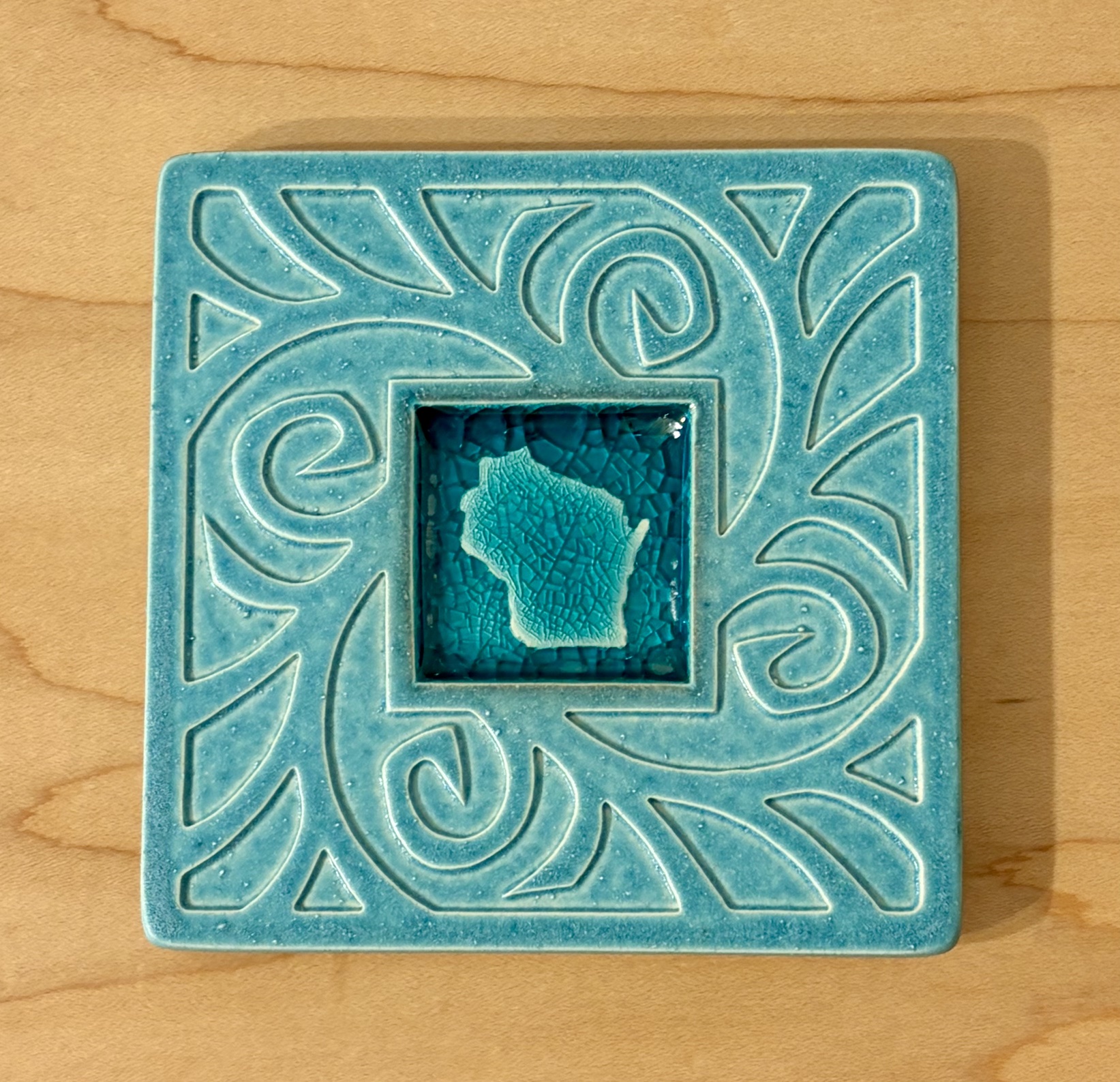 Image of Wisconsin Coaster by Michael & Clayton Macone