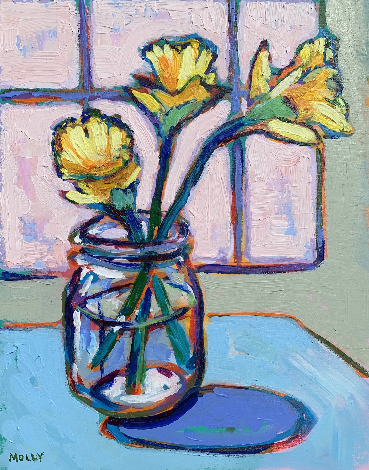 Daffodils in a Jar 2