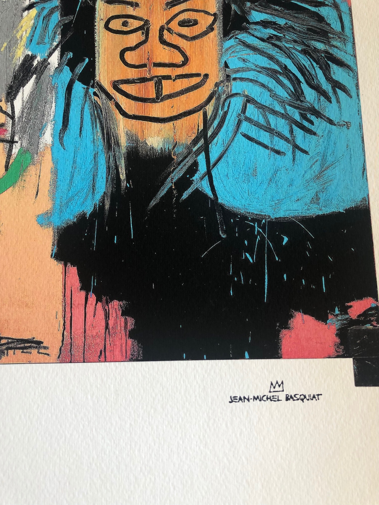 Dos Cabezas (2 Heads) Repro Basquiat & Warhol by JeanMichel Basquiat