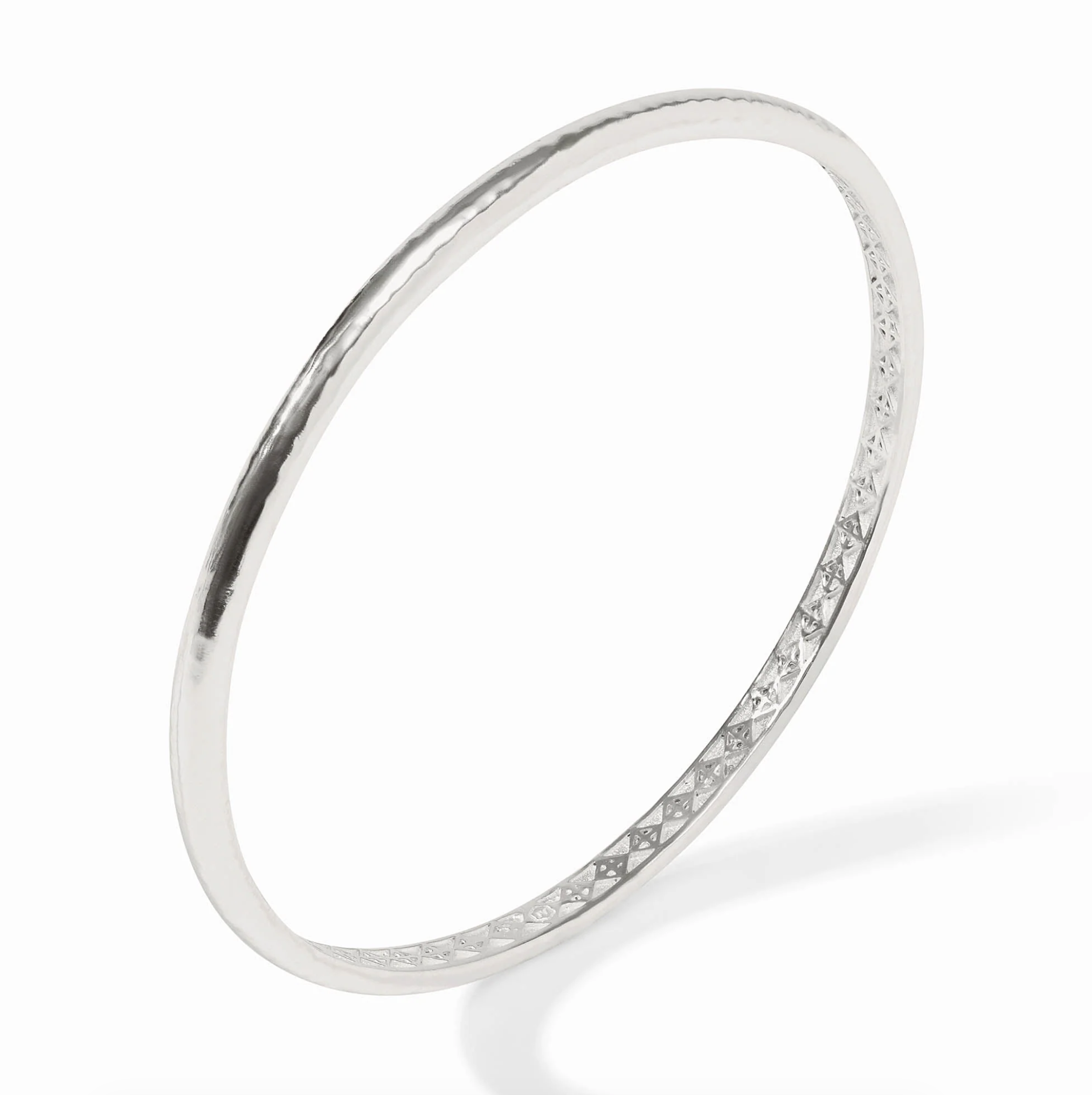 Image of Silver Havana Demi Bangle - Medium by Julie Vos