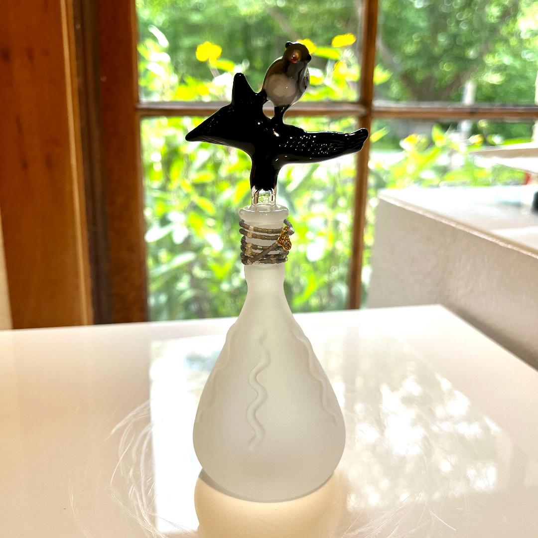 Dark Eyed Junco Perfume Bottle