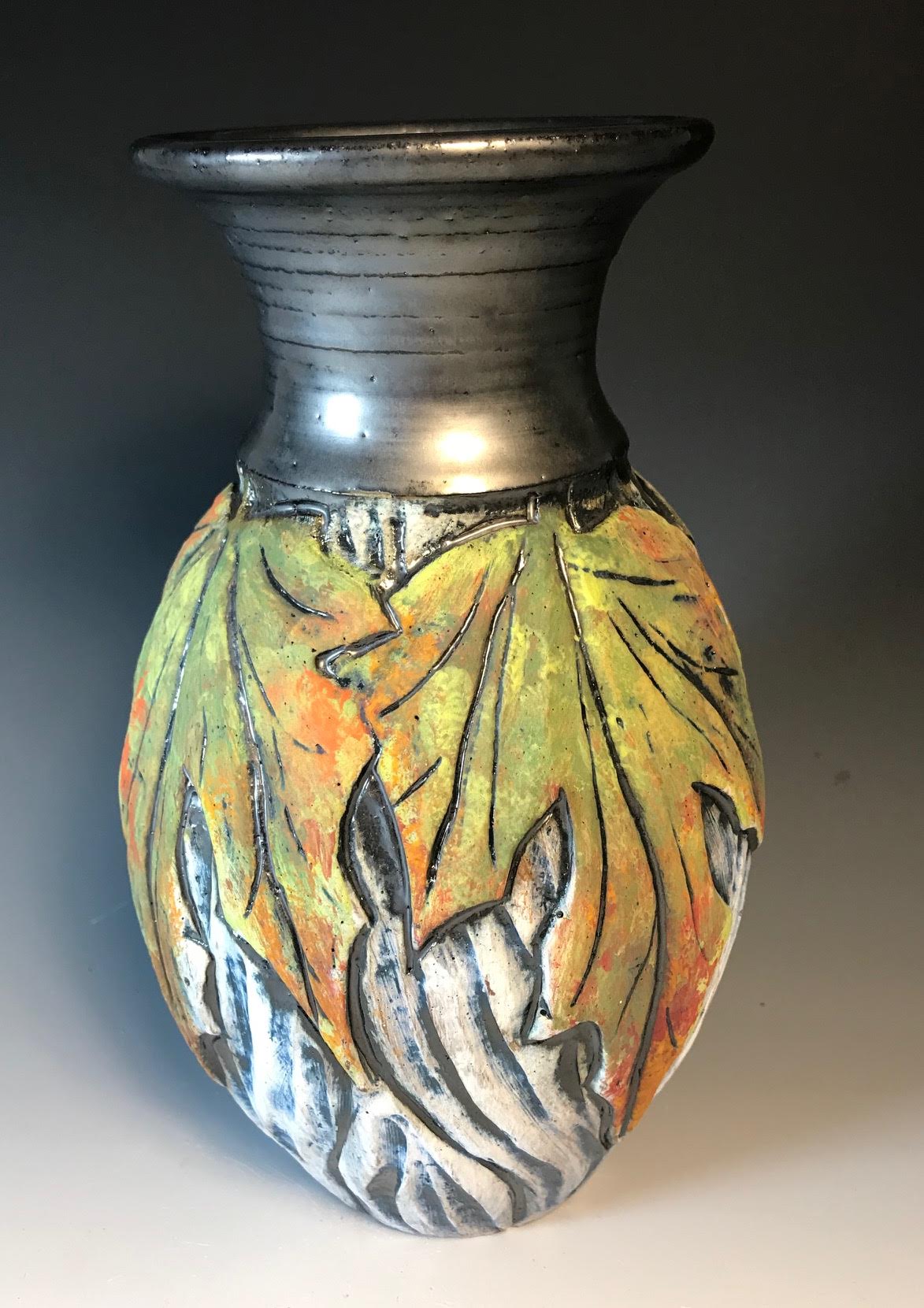 Image 1 for Green Maple Vase Green Maple Vase