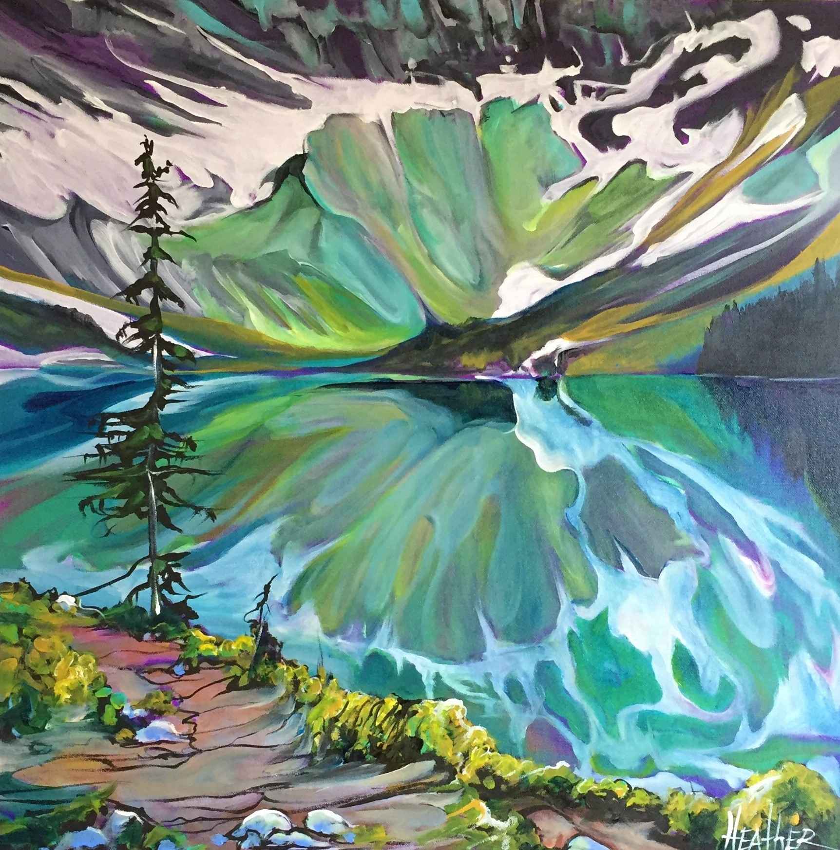 Rawson Lake Illuminate by  Heather Pant - Masterpiece Online