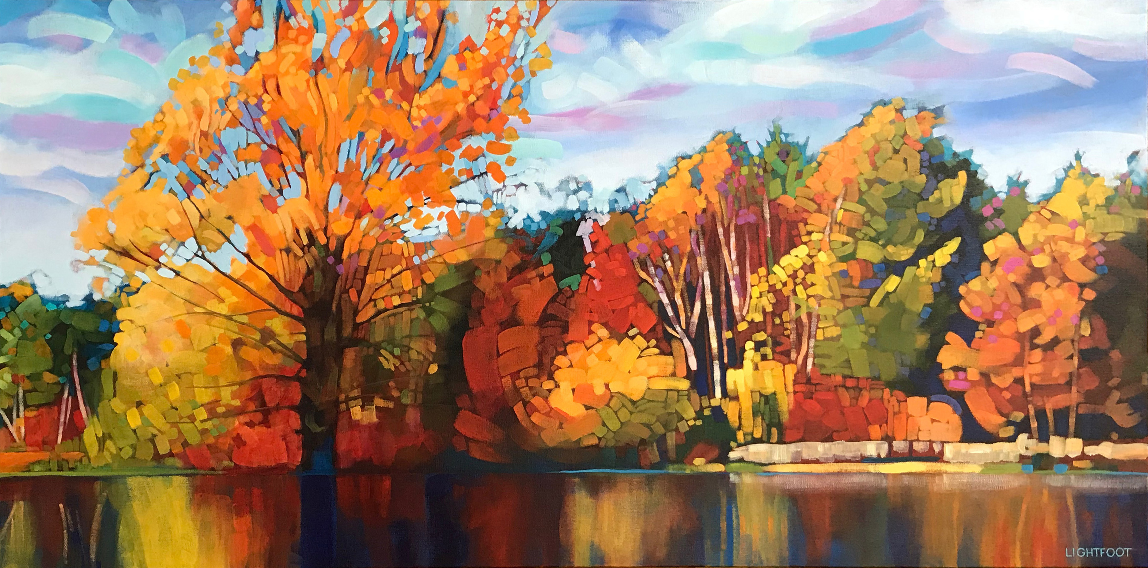 Reflections 2 by John Lightfoot Butter Gallery