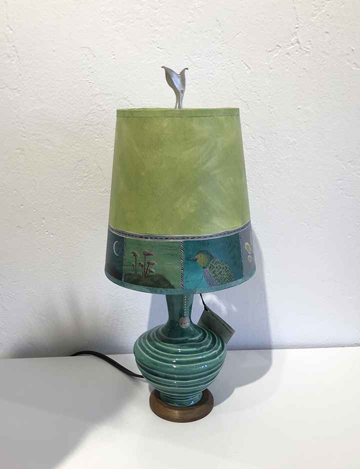 Woodland Trail Leaf Table Lamp, Mini Giclee Shade