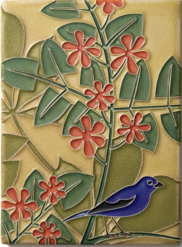 Image of Bluebird, Red by Nawal Motawi