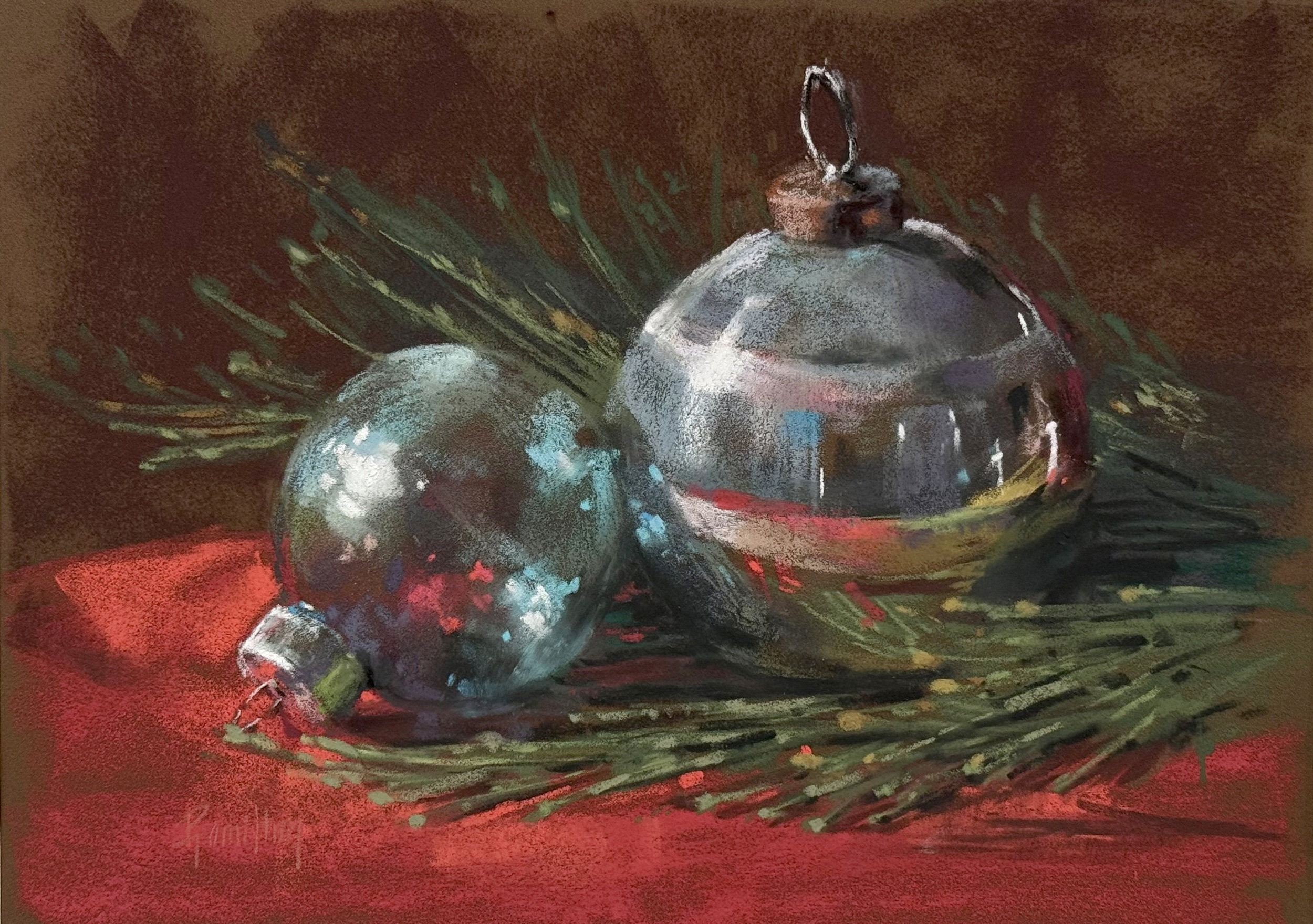 Image of Silvery Reflections by Pamela Hamilton