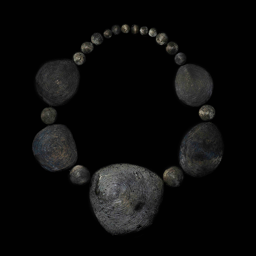 Bronze Necklace 04 by Rudee Tancharoen