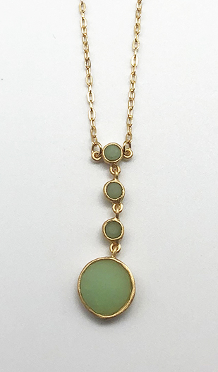 Image 1 for Small Round Cascading Pendant 17 Small Round Cascading Pendant 17