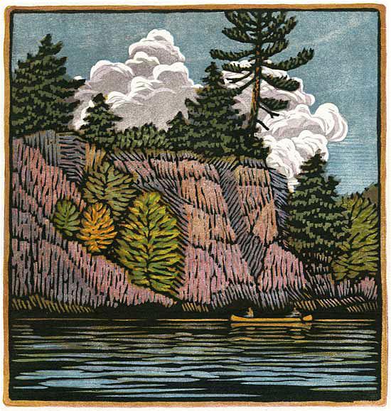 Image of Canoeing the Cliffs II, 10/75 by Jim Meyer