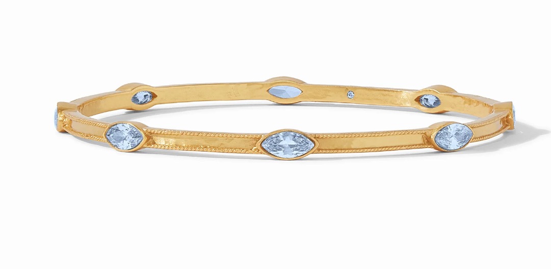 Chalcedony Blue Monaco Bracelet - Medium