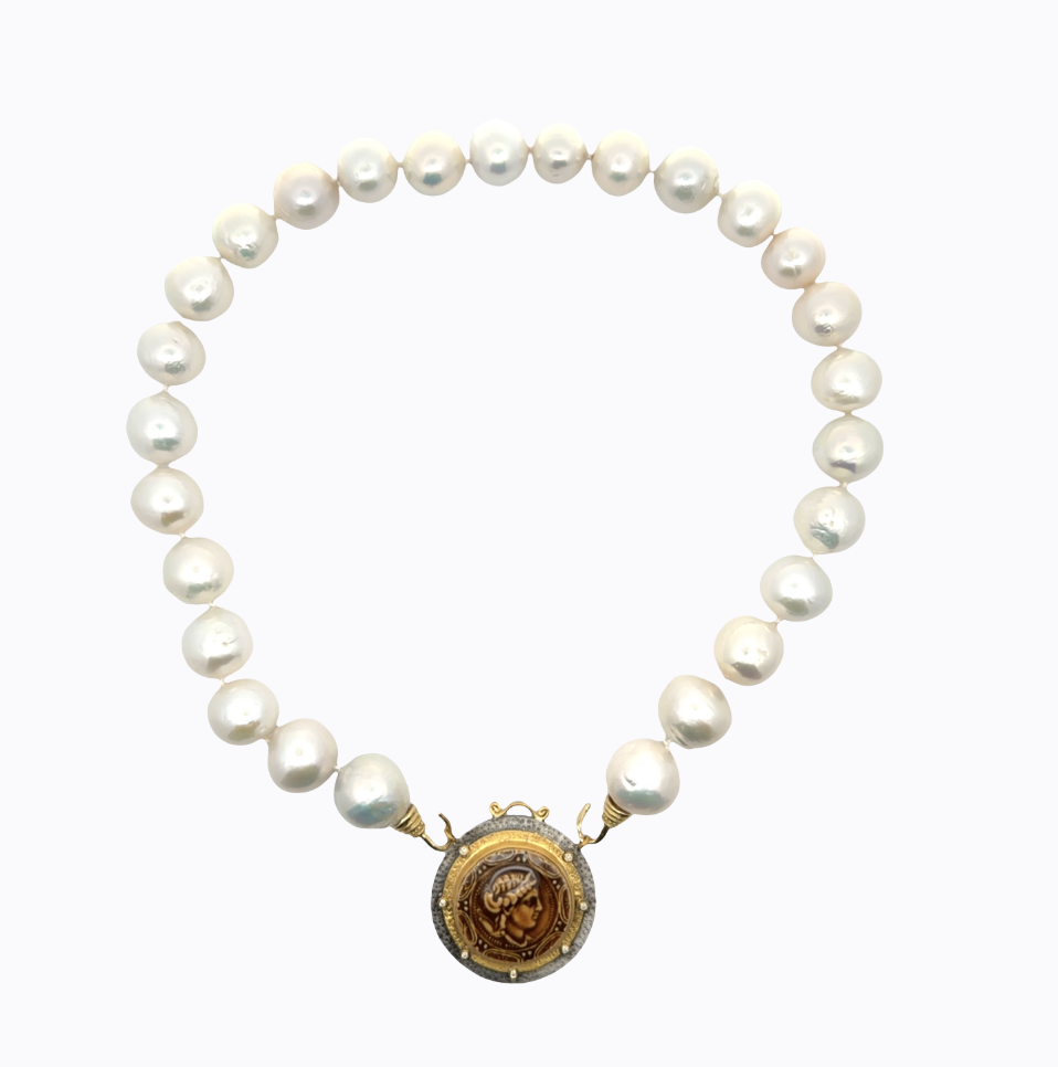 Image 2 for 24 Karat Gold and Sterling Handmade Hunter Goddess Dianna Centerpiece