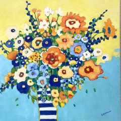 Image of Abundant Joy Indoor/Outdoor Mural by Judi Ekholm