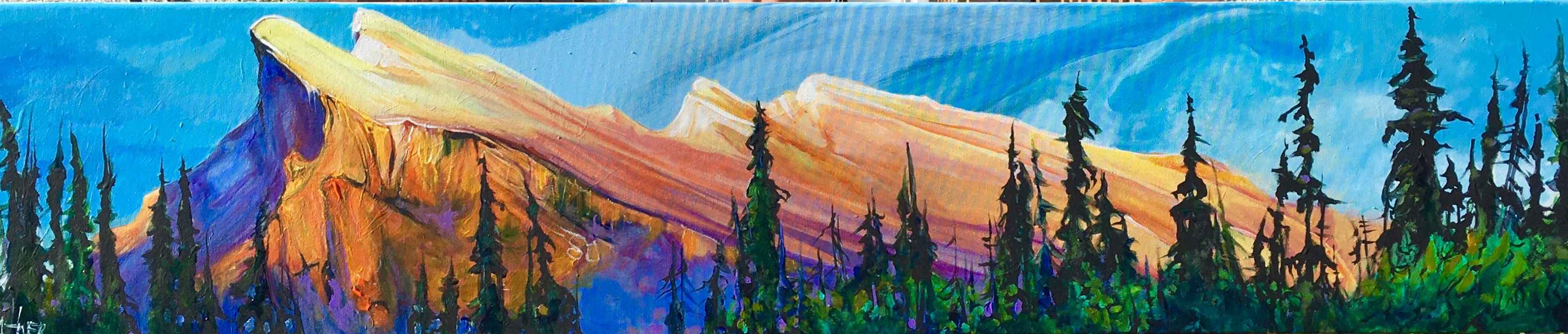 Mount Rundle - Living... by  Heather Pant - Masterpiece Online