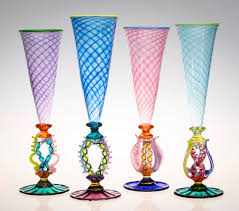 Image of Tutti Frutti Champagne Flute by Robert Dane