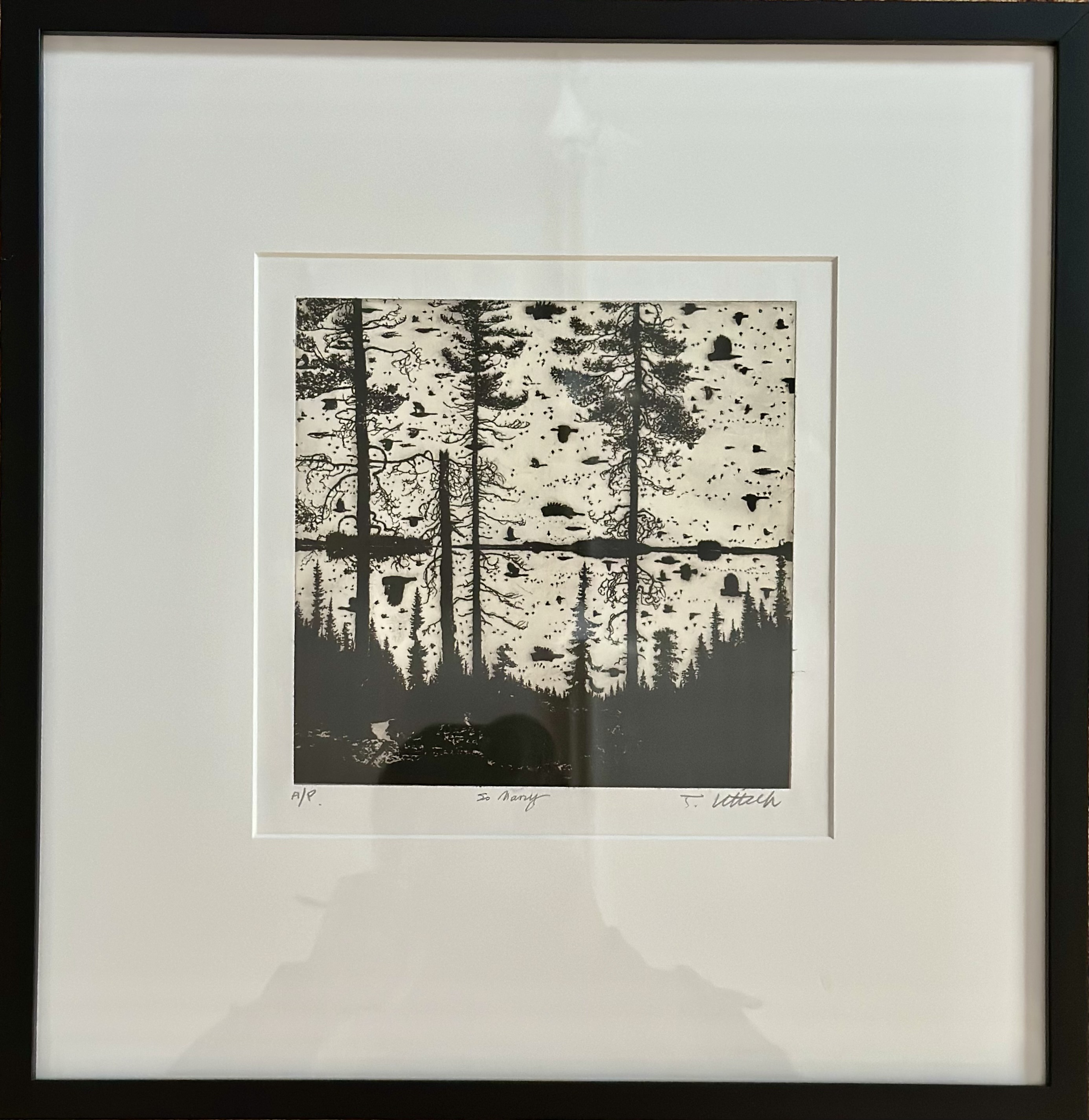 Image of So Many (Framed) by Tom Uttech