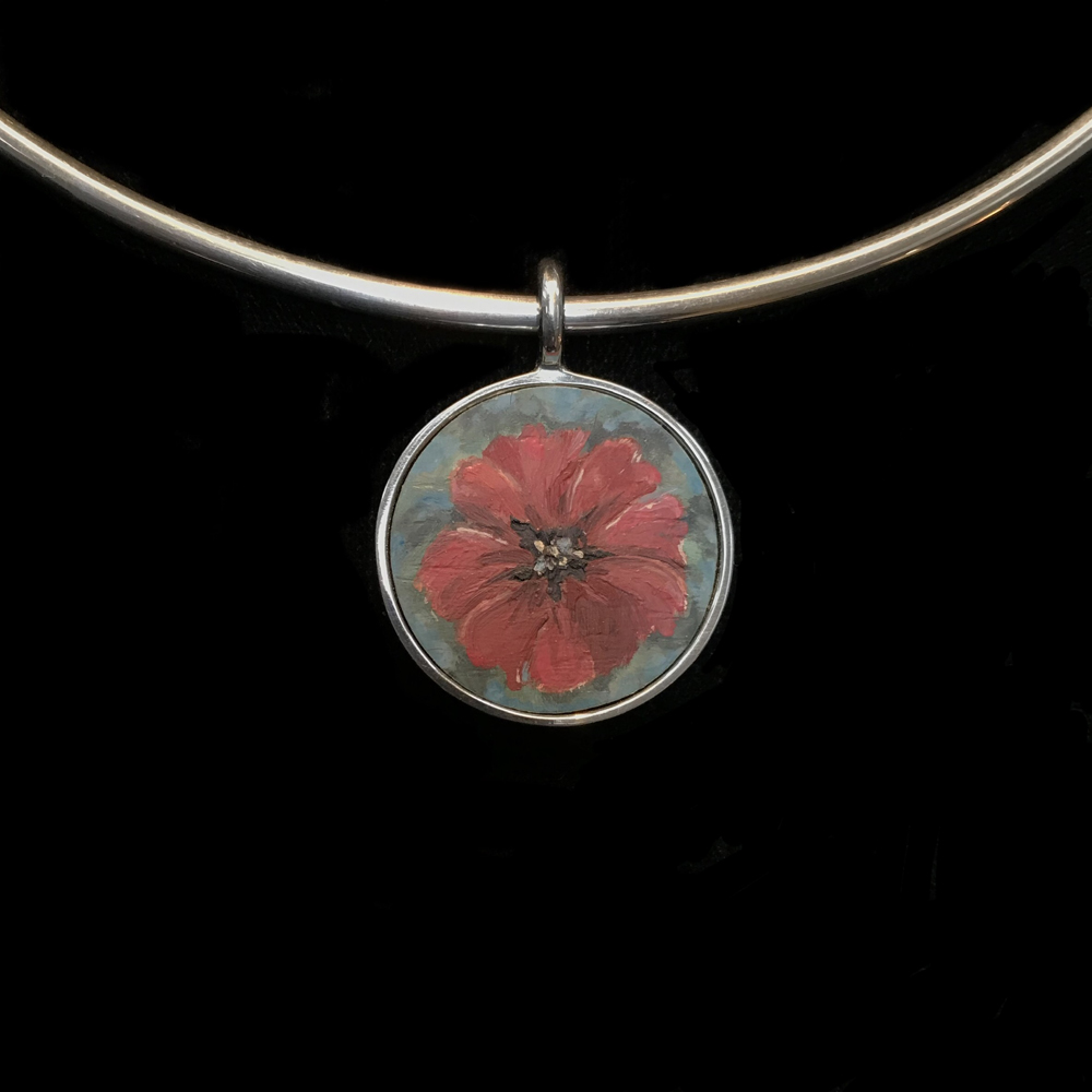 Small Circle Poppy by  Nell Mercer - Masterpiece Online