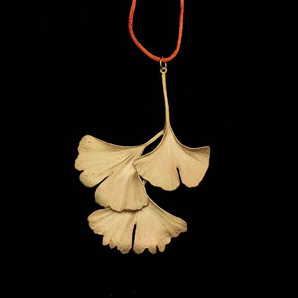 DUPLICATE Ginkgo Leaf Ornament