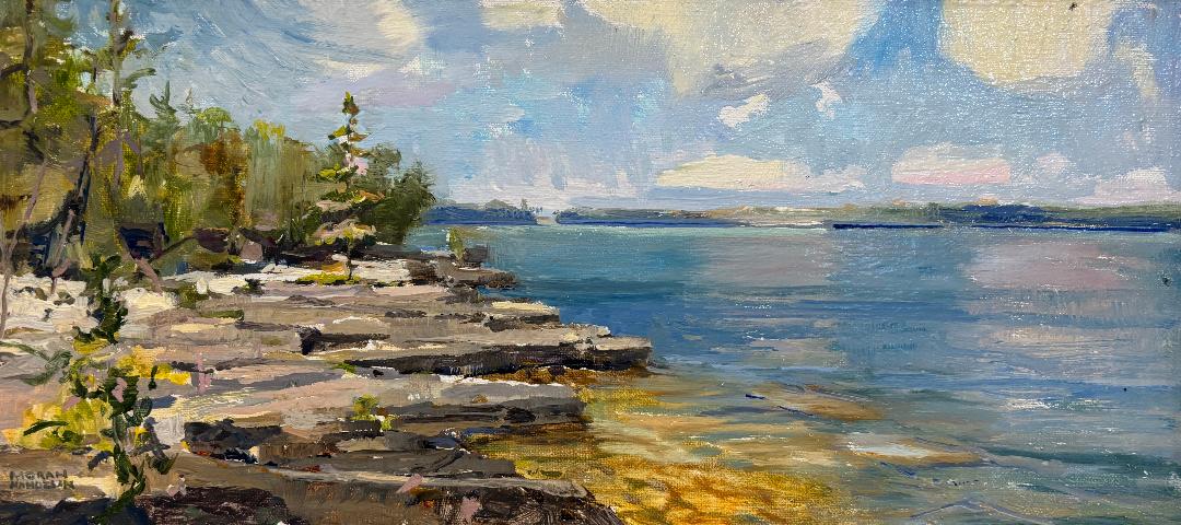 Image of Study at Toft Point by Bethann Moran-Handzlik