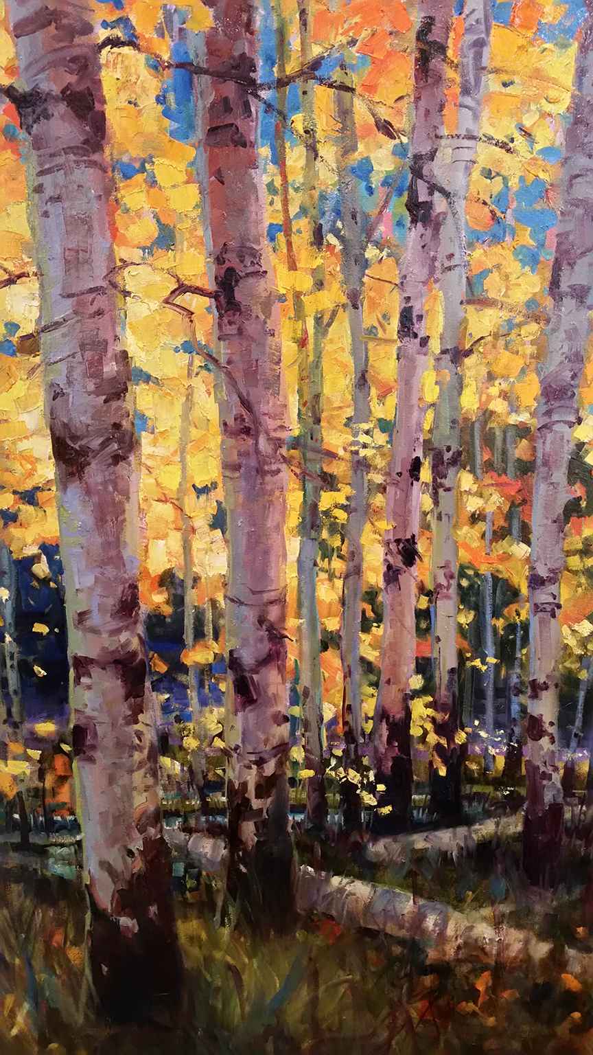 Aspen Trails by  Barry Thomas - Masterpiece Online