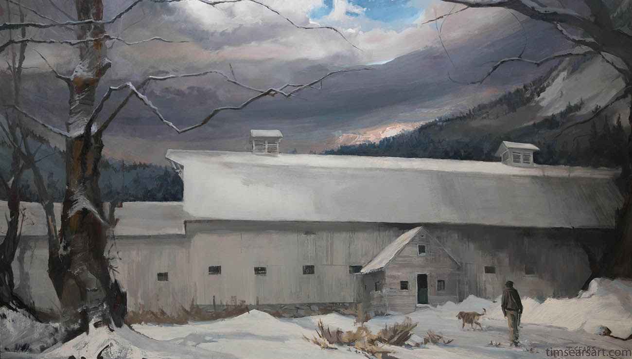 Big Barn by  Tim Sears - Masterpiece Online