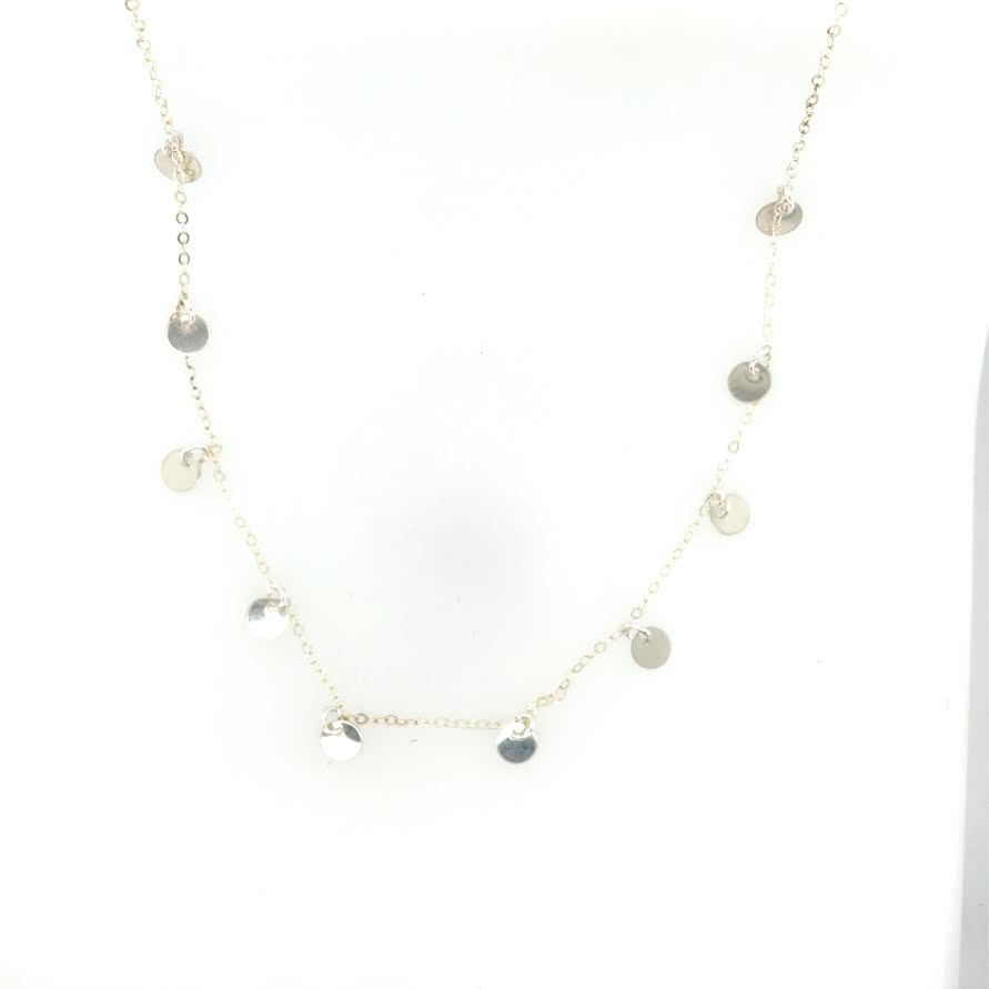 Image of 10-Coin Necklace - Sterling by  