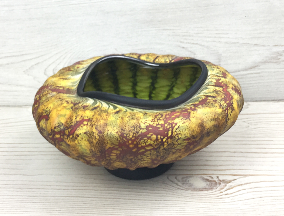 Small Primitive Bowl, Lime