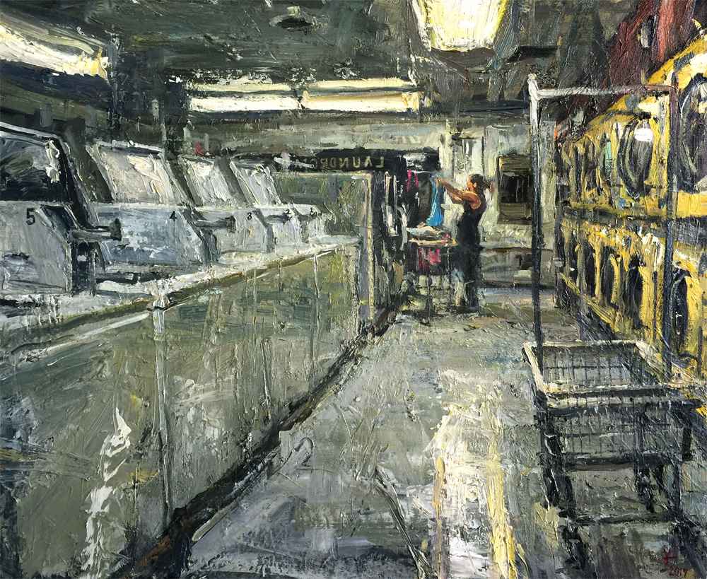 Laundromat 028 by  Donald Yatomi - Masterpiece Online