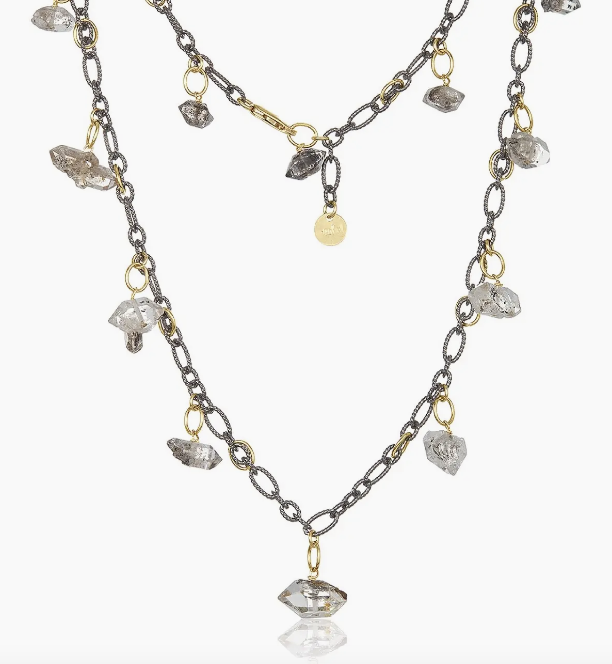 Image of Herkimer Necklace by Mabel Chong