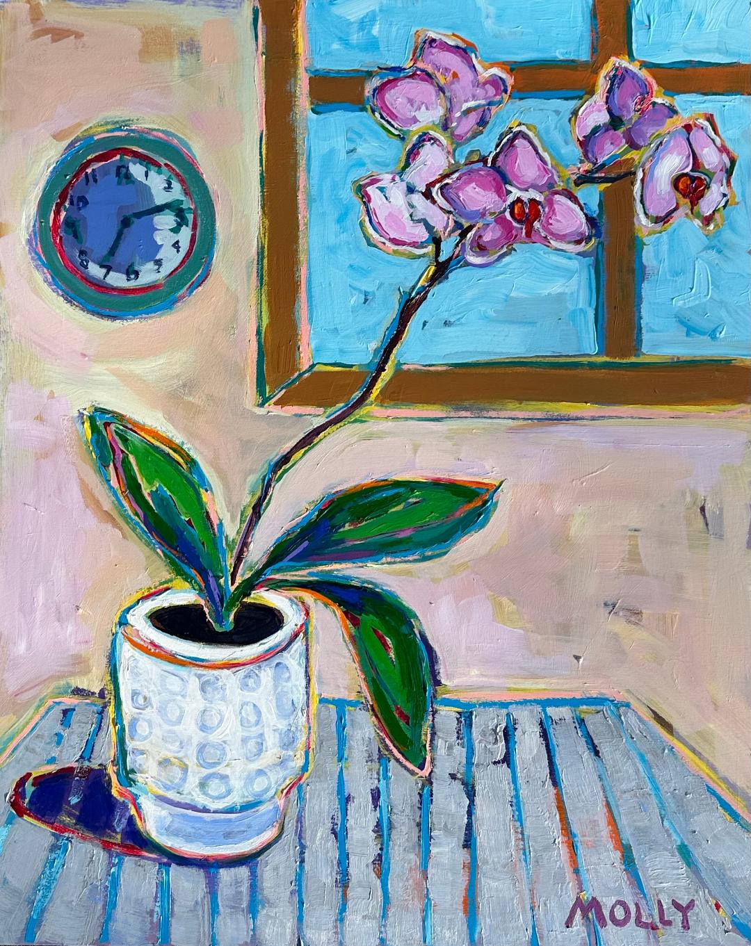 Image of Orchid Over Time by Molly Krolczyk