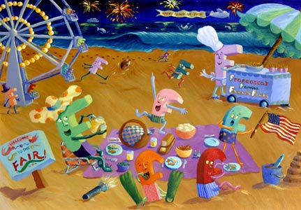 Fs At The Beach by  Diane Greenseid - Masterpiece Online