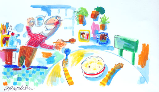 Poppy Makes Breakfast by  Chris Raschka - Masterpiece Online