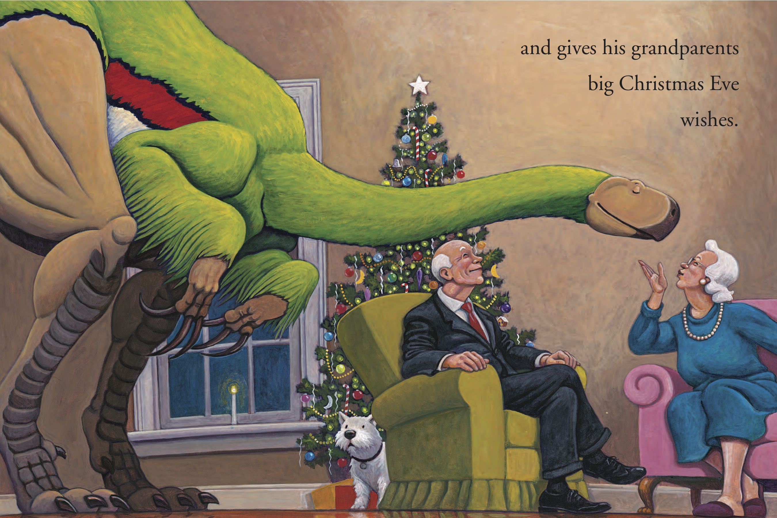 Dino Gives Grandparen... by  Mark Teague - Masterpiece Online
