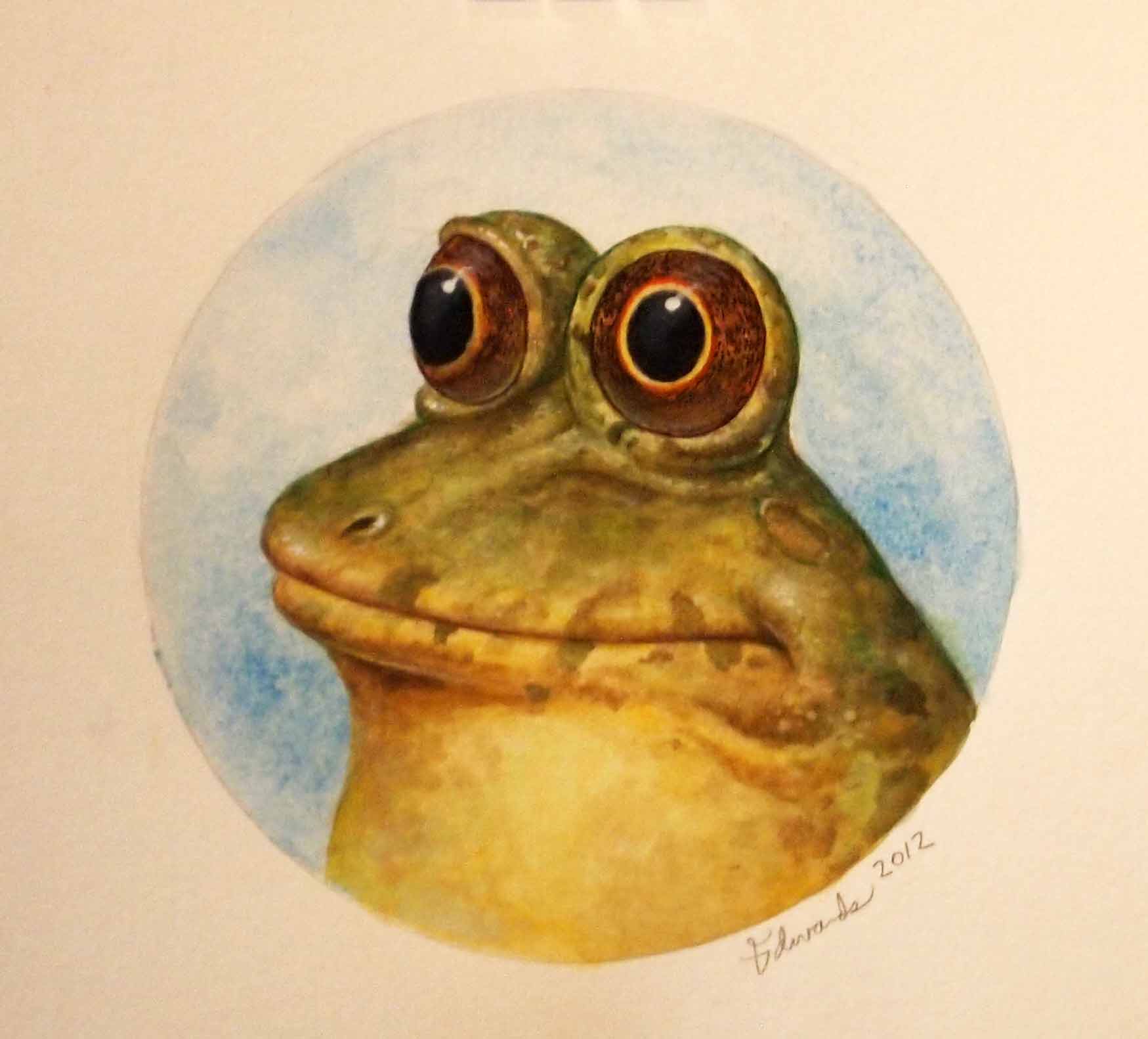 Frog by  Wallace Edwards - Masterpiece Online