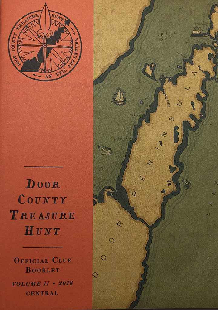 2018 Door County Treasure Hunt Book