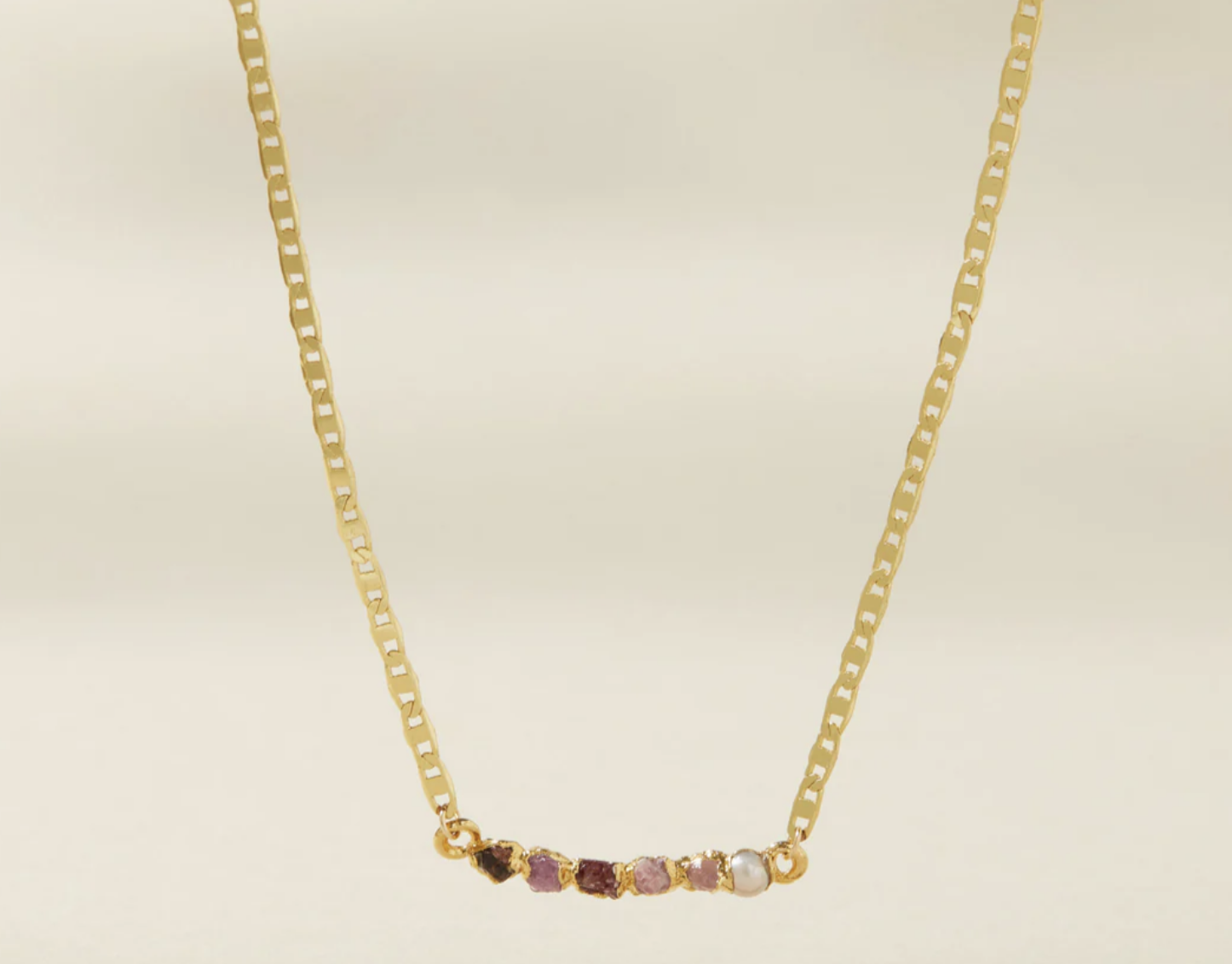 Image of Pink Ombre Necklace by Dani Barbe