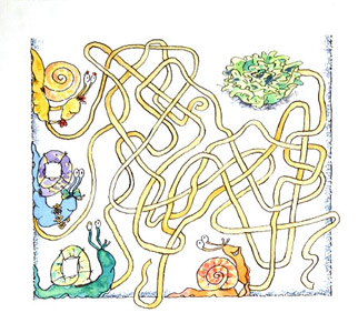Snail Maze by  Cornelia Funke - Masterpiece Online