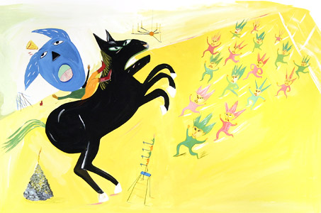 On A Wild Horse With ... by  Maira Kalman - Masterpiece Online