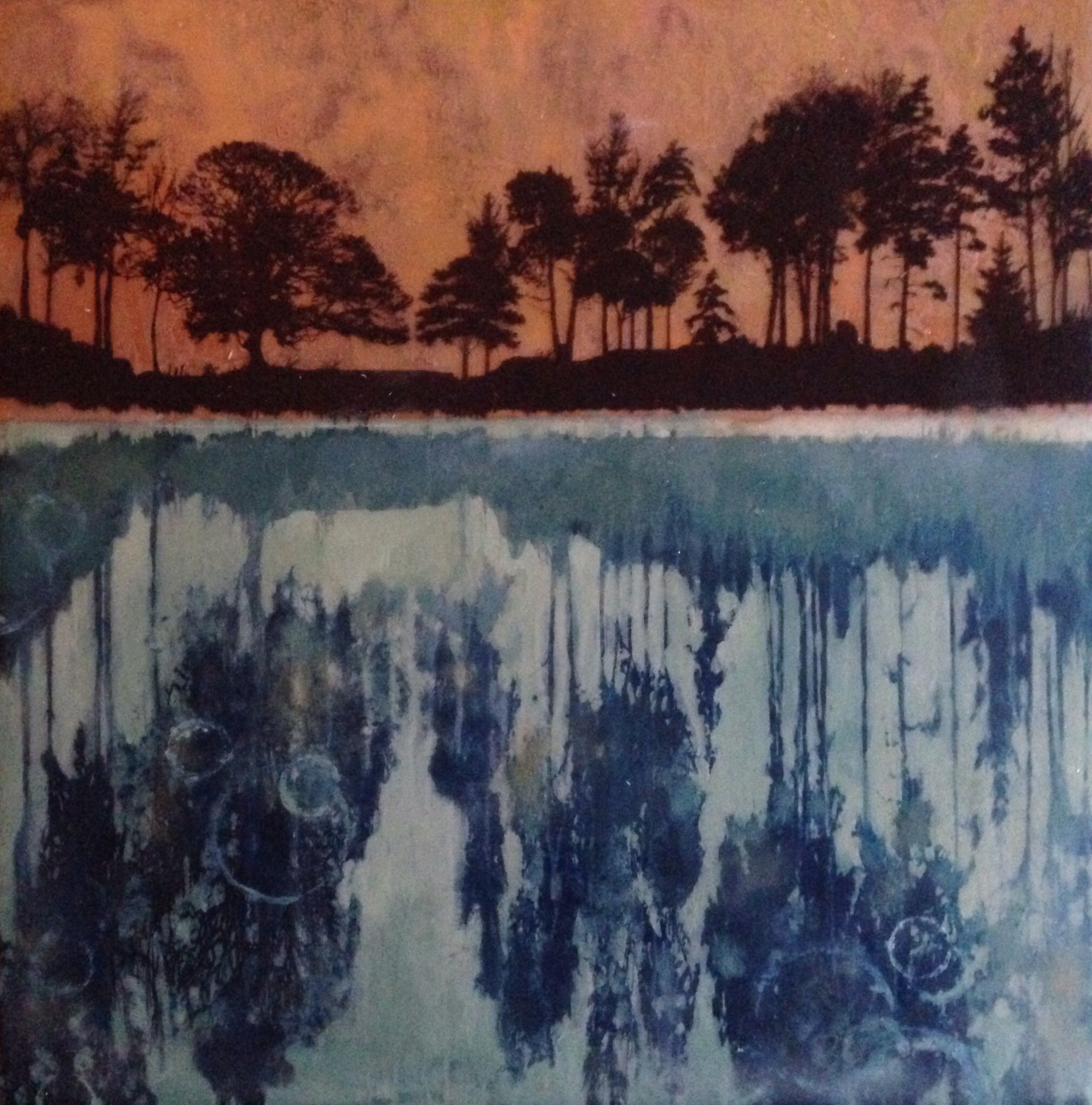 Golden Sky by Lindsey Erin Old Towne Art Gallery