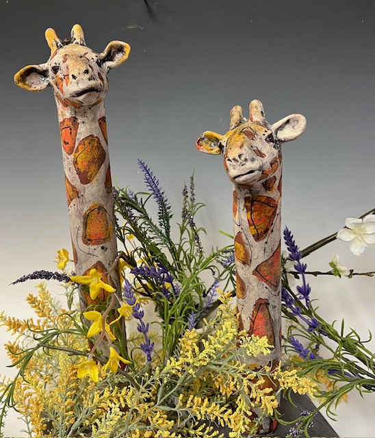 Image of Garden Giraffe by Nancy Briggs