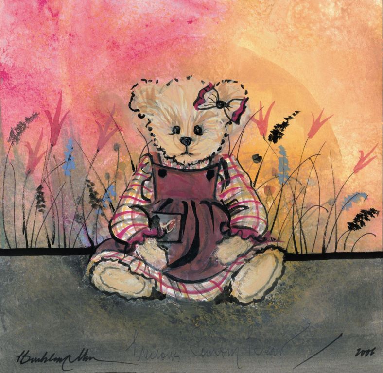 PRECIOUS COUNTRY BEAR by  P. Buckley Moss  - Masterpiece Online