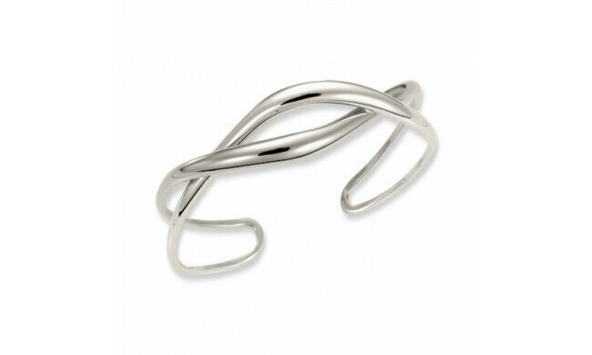 Tendril Cuff Bracelet Sterling Silver, size M