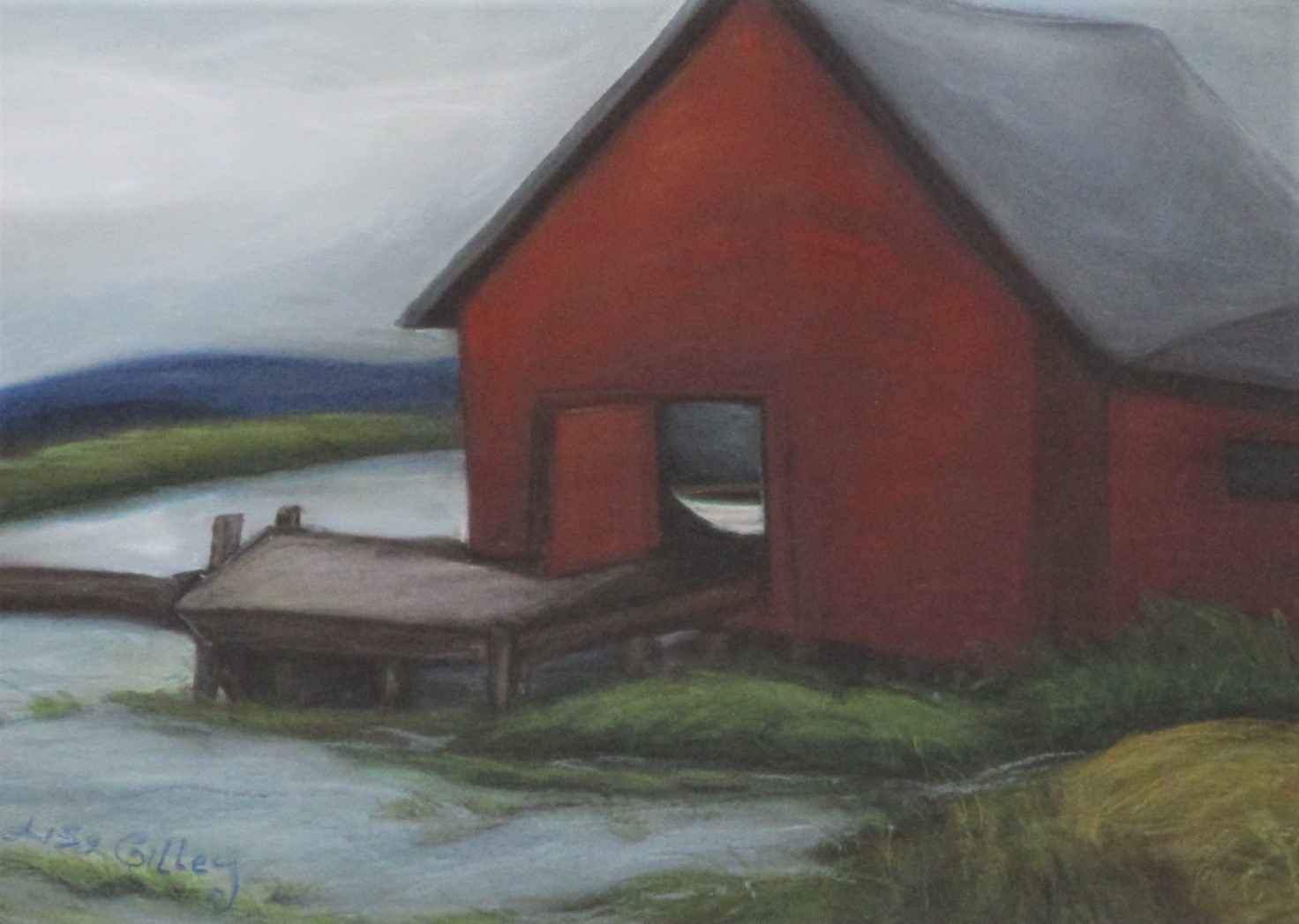 Boat house by  Lisa Gilley - Masterpiece Online