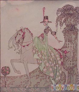 Astride A Horse by  Kay Nielsen - Masterpiece Online