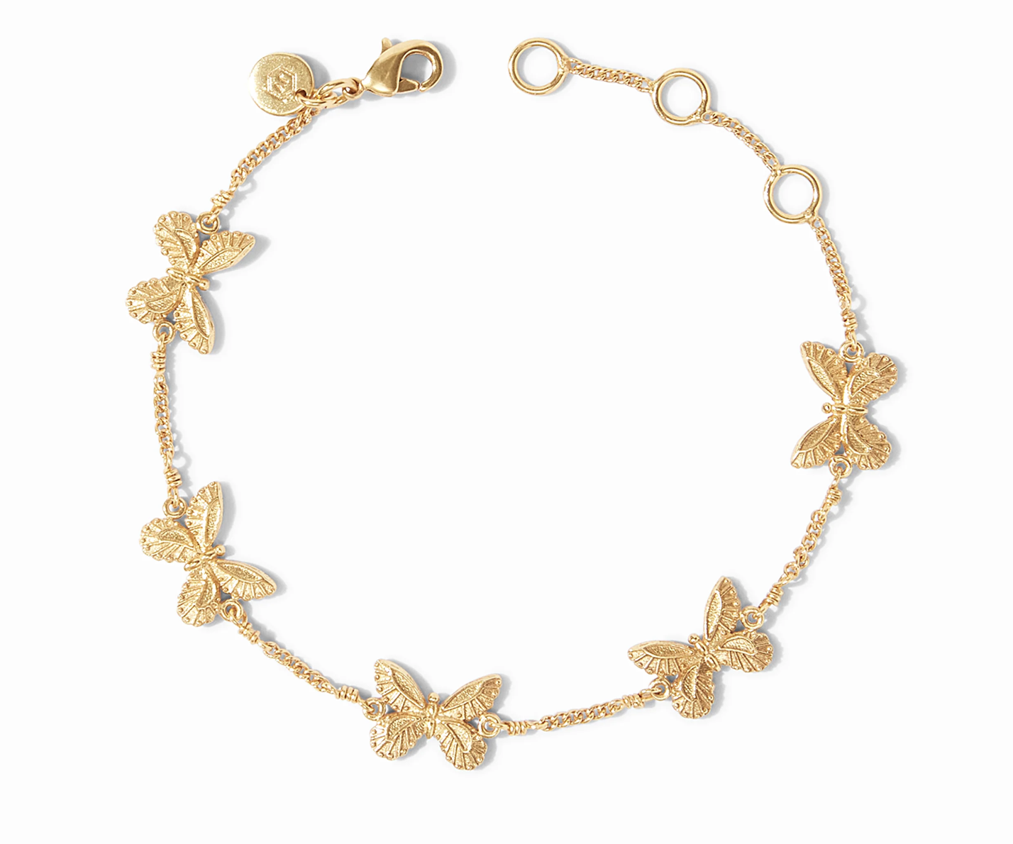 Image of Butterfly Delicate Bracelet, Gold by Julie Vos