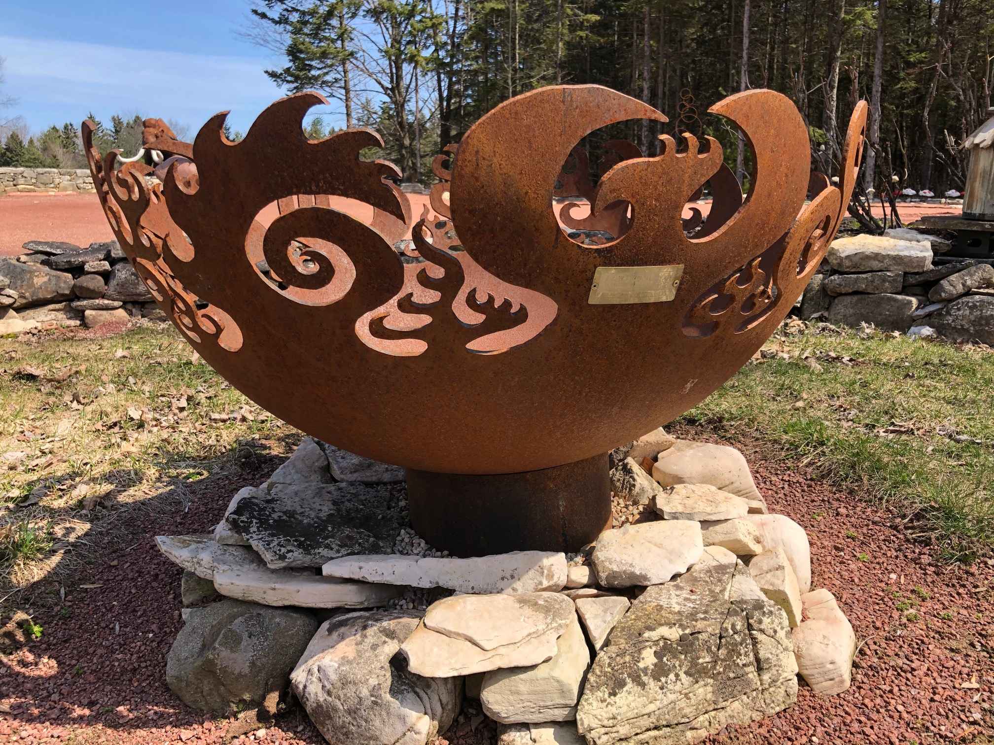 Great Bowl O'Fire Sculptural Firebowl, 37